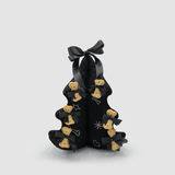 Christmas TeddyTree 3D "Cotone Nero con Strass"