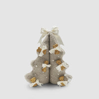 Christmas TeddyTree 3D "Teddy Beige Chiaro con Perle"