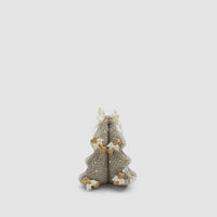 Christmas TeddyTree 3D "Teddy Beige Chiaro con Perle"