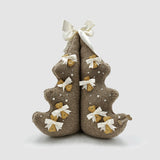 Christmas TeddyTree 3D "Teddy Beige con Perle"