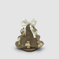 Christmas TeddyTree 2D "Teddy Beige con Perle"