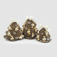 Christmas TeddyTree 2D "Teddy Marrone con Cookies"